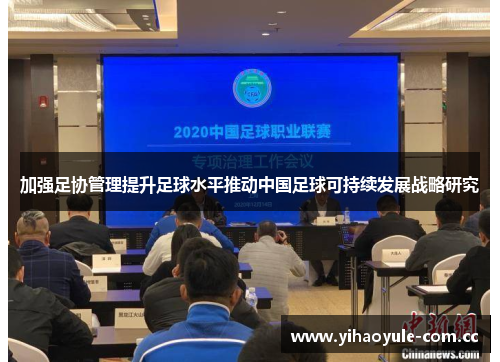 加强足协管理提升足球水平推动中国足球可持续发展战略研究 加强足协管理提升足球水平推动中国足球可持续发展战略研究