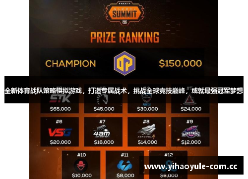 全新体育战队策略模拟游戏，打造专属战术，挑战全球竞技巅峰，成就最强冠军梦想