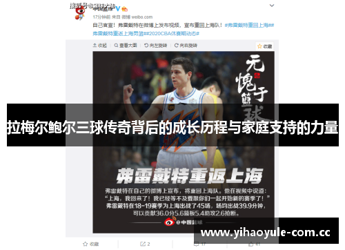 拉梅尔鲍尔三球传奇背后的成长历程与家庭支持的力量